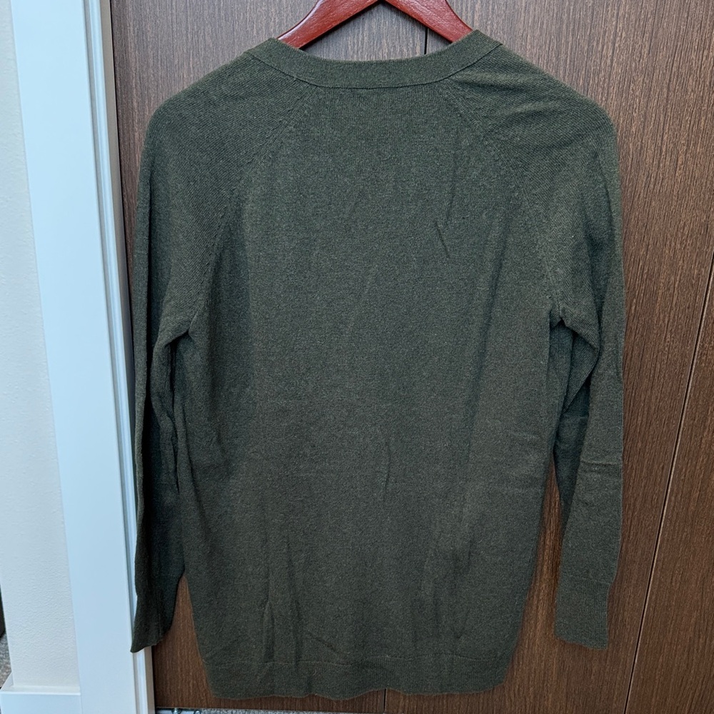 Banana Republic Olive Cardigan - Picture 4 of 5
